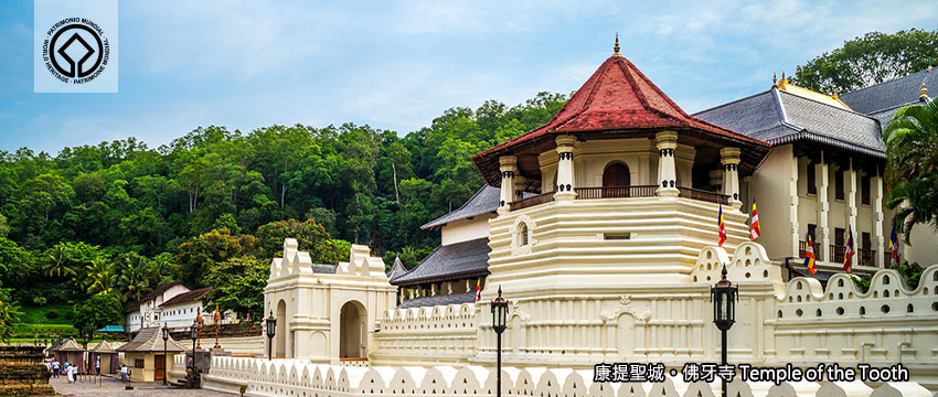 斯里蘭卡-康提聖城。佛牙寺